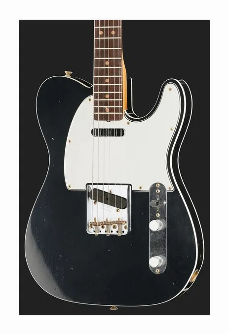 Fender LTD 60 Tele Custom MB JM Relic, manico e tastiera visti di lato