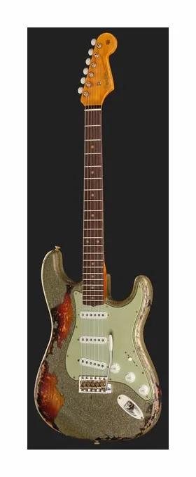 Fender LTD 61 Strat SHR GSo3CSB, capotasto e prime posizioni della tastiera
