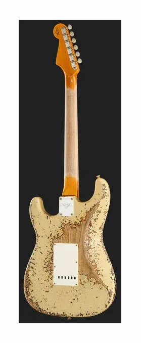 Fender LTD 61 Strat SHR VWo3CSB, profilo laterale del corpo