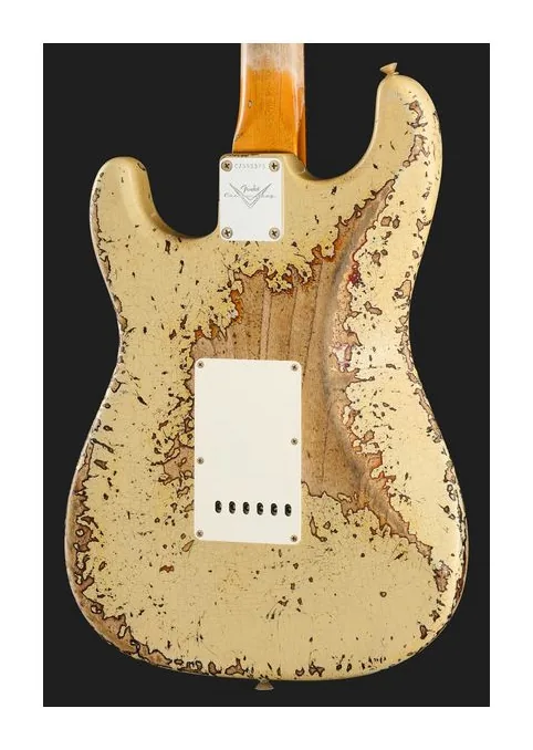 Fender LTD 61 Strat SHR VWo3CSB, profilo laterale del corpo