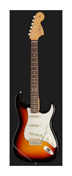 Fender LTD 66 Strat 3CS DLX CC, manico e tastiera visti di lato