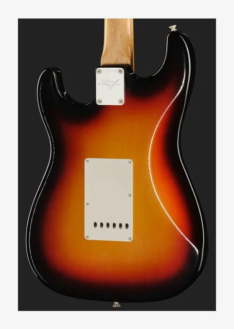 Fender LTD 66 Strat 3CS DLX CC, profilo laterale del corpo