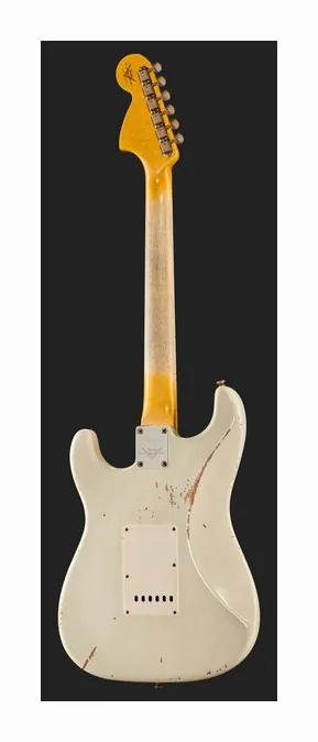 Fender LTD 67 HSS Strat AOW HR, corpo e verniciatura in primo piano