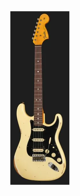Fender LTD 67 Strat HSS Vintage White, ponte e meccaniche di intonazione
