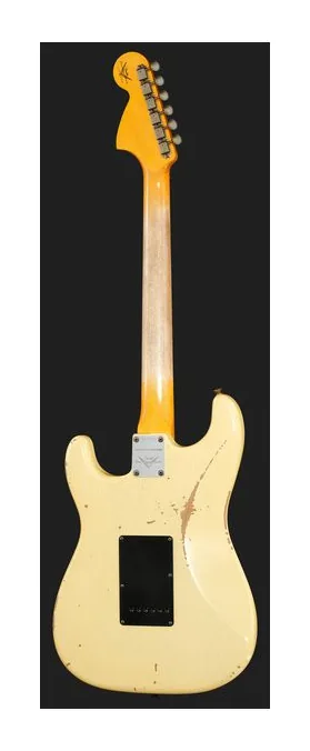 Fender LTD 67 Strat HSS Vintage White, vista posteriore del corpo