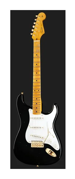 Fender LTD 70th 54 Strat Jmr AB, manico e tastiera visti di lato