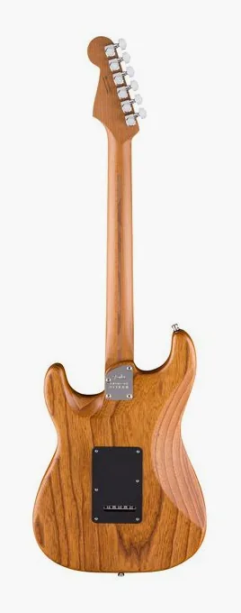 Fender LTD Am Ultra Strat NAT, corpo e verniciatura in primo piano