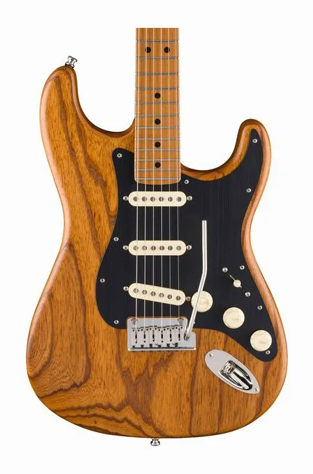 Fender LTD Am Ultra Strat NAT, capotasto e prime posizioni della tastiera