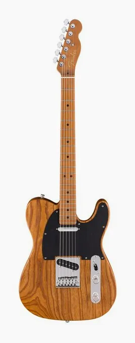 Fender LTD Am Ultra Tele NAT fotografato frontalmente