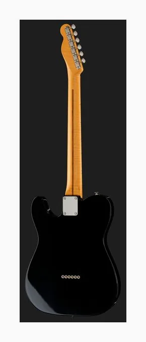Fender LTD AV II 51 Tele MN BLK, capotasto e prime posizioni della tastiera