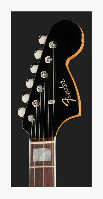 Fender LTD AV II 66 Jazzmaster RW BLK, ponte e meccaniche di intonazione