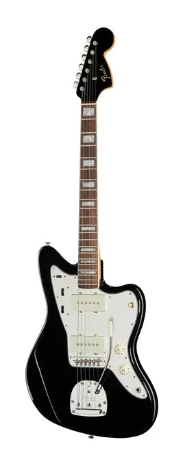 Fender LTD AV II 66 Jazzmaster RW BLK in primo piano frontale