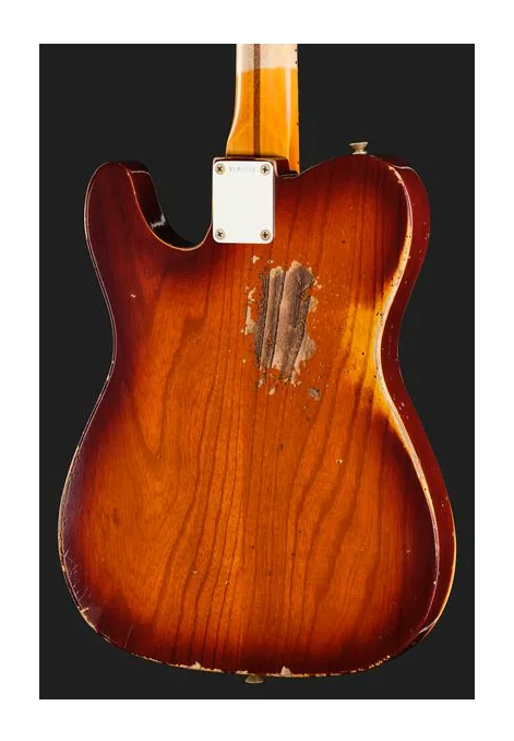 Fender LTD Blackguard Cunife Tele AVB, selettore pickup e jack di uscita