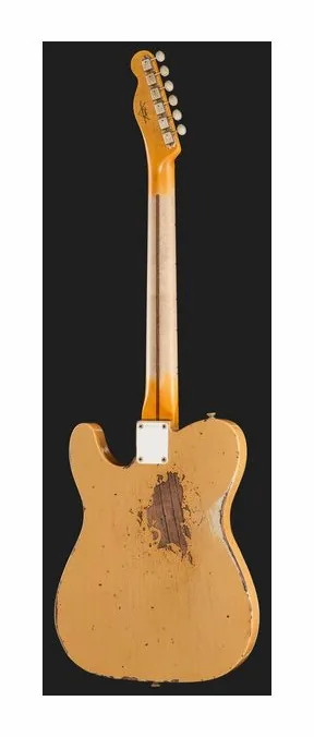 Fender LTD Blackguard Cunife Tele NBL, selettore pickup e jack di uscita