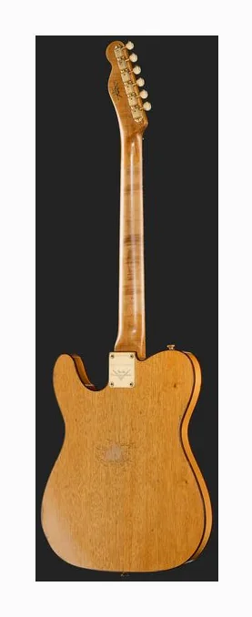 Fender LTD Bow Tie Tele Bigsby AFG, capotasto e prime posizioni della tastiera