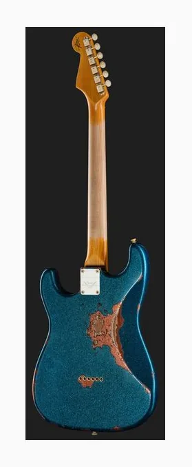 Fender LTD Hotshot Strat HR ALPBoACTS, capotasto e prime posizioni della tastiera
