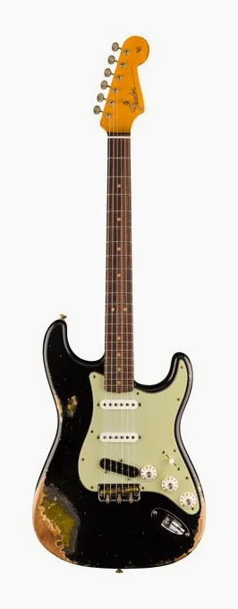 Fender LTD Hotshot Strat HR BSoACS fotografato frontalmente