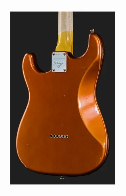Fender LTD Hotshot Strat JM Relic BC, corpo e verniciatura in primo piano