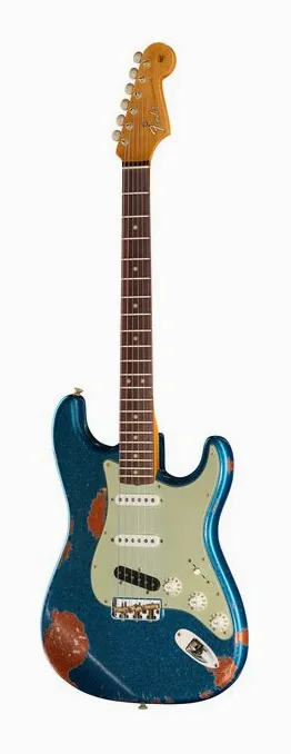 Fender LTD Hotshot Strat HR ALPBoACTS visto di fronte