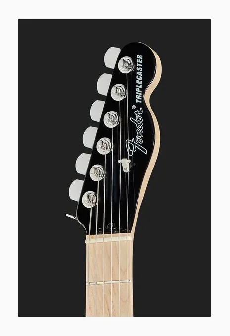 Fender LTD Jack White Triplecaster BK, pickup e manopole dei controlli