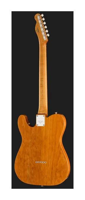 Fender LTD Knotty Tele NOS Aged AN, curve del body viste dall'alto