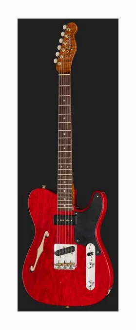 Fender LTD P90 Korina Tele Jmr ACT, profilo laterale del corpo