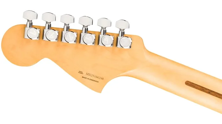 Fender LTD Player Fusion Jag Bari SLV, vista posteriore del corpo