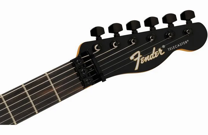 Fender LTD Player Fusion Tele HH BLK, selettore pickup e jack di uscita