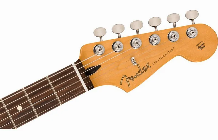 Fender LTD Player II Strat RW 3TSB, capotasto e prime posizioni della tastiera