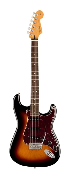 Fender LTD Player II Strat RW 3TSB in primo piano frontale