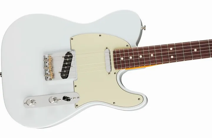 Fender LTD Pro Clsc Silent Tele SNB, capotasto e prime posizioni della tastiera