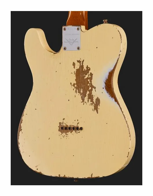 Fender LTD Roasted Tele Pro AVWT, ponte e meccaniche di intonazione
