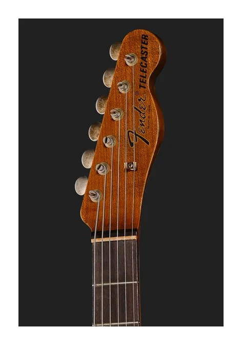 Fender LTD Roasted Tele Pro AVWT, capotasto e prime posizioni della tastiera