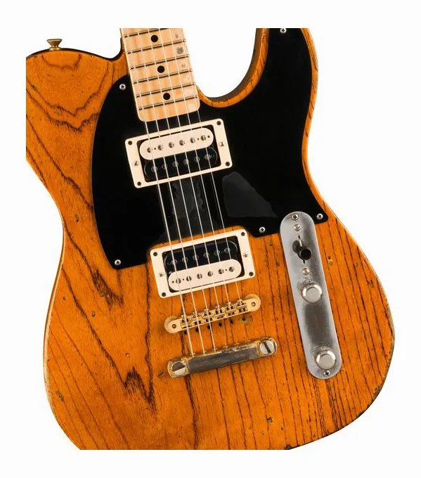 Fender LTD Seymour Duncan 50th Tele, manico e tastiera visti di lato