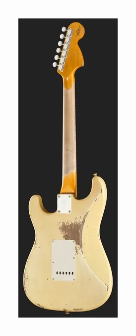 Fender LTD 1969 Strat HR AVWwMC, vista posteriore del corpo