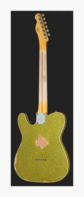 Fender LTD Tomatillo Tele Rel ACS, profilo laterale del corpo