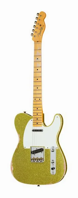 Fender LTD Tomatillo Tele Rel ACS visto di fronte