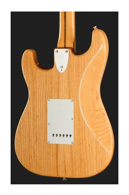 Fender Mark Speer Strat MN NAT, paletta con meccaniche e logo