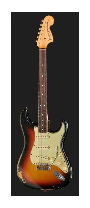 Fender Michael Landau 68 RelicStratSB, profilo laterale del corpo