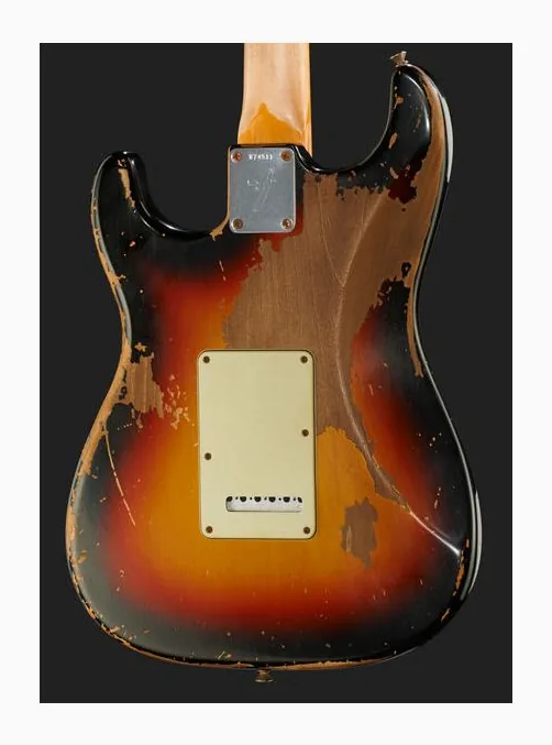Fender Michael Landau 68 RelicStratSB, ponte e meccaniche di intonazione