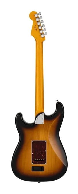 Fender MIJ Act Modern Strat HSS 2TS, corpo e verniciatura in primo piano