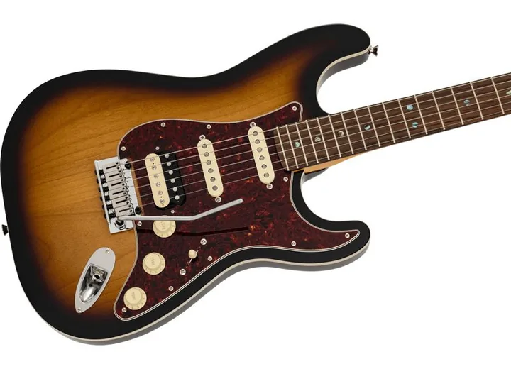 Fender MIJ Act Modern Strat HSS 2TS, ponte e meccaniche di intonazione