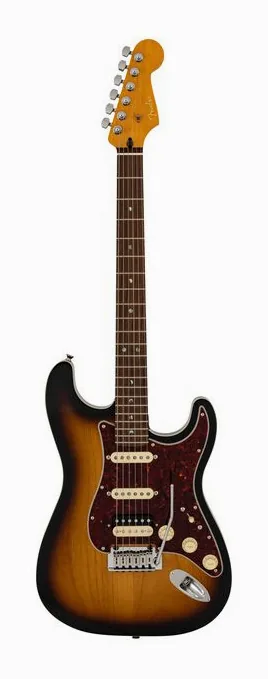 Fender MIJ Act Modern Strat HSS 2TS visto di fronte
