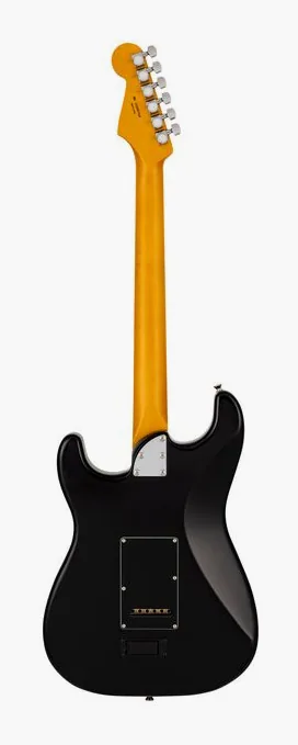 Fender MIJ Act Modern Strat RW BLK, capotasto e prime posizioni della tastiera