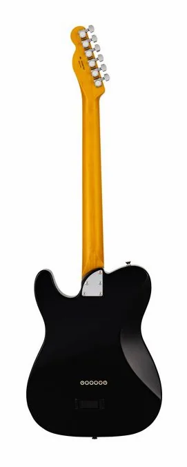Fender MIJ Active Modern Tele RW BLK, capotasto e prime posizioni della tastiera