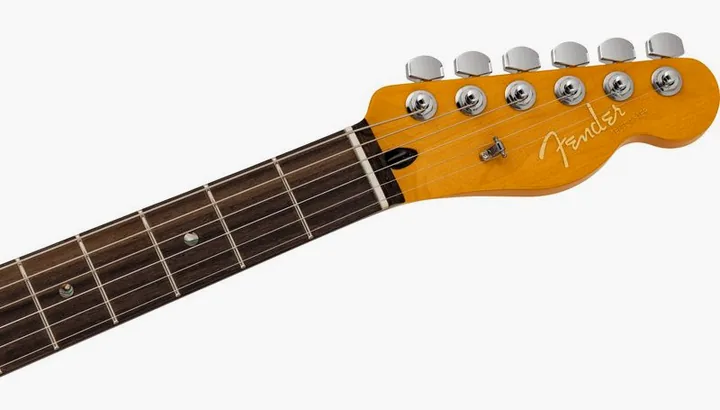 Fender MIJ Active Modern Tele RW BLK, vista posteriore del corpo