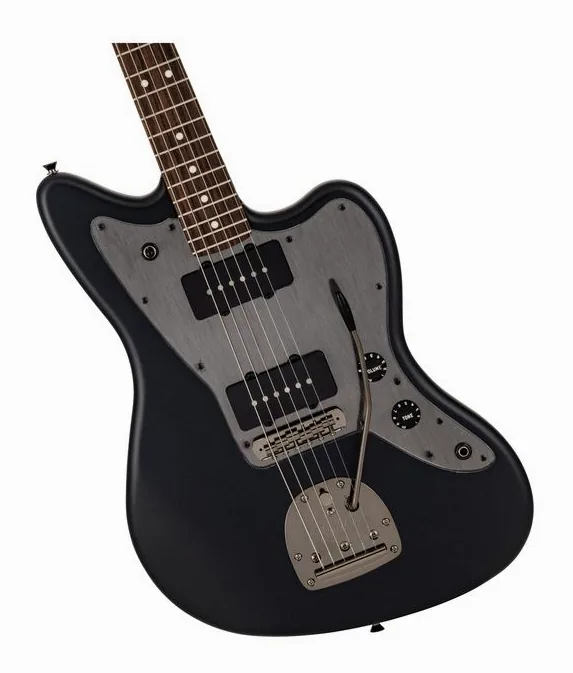 Fender MIJ Hybrid II Jazzmaster MPB, paletta con meccaniche e logo