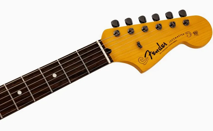 Fender MIJ Hybrid II Jazzmaster MIR, profilo laterale del corpo