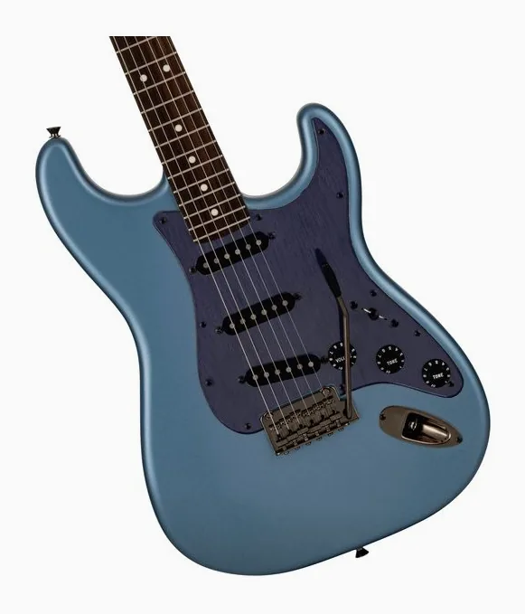 Fender MIJ Hybrid II Strat RW MAB, paletta con meccaniche e logo