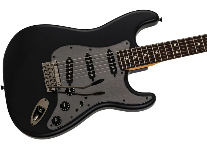 Fender MIJ Hybrid II Strat RW MPB, manico e tastiera visti di lato